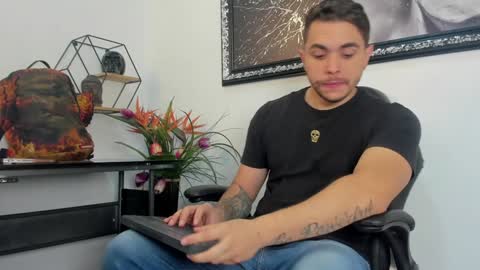 Snapshot of liam_walk chatting on 01.29.25 Liam online show from 01.29.25