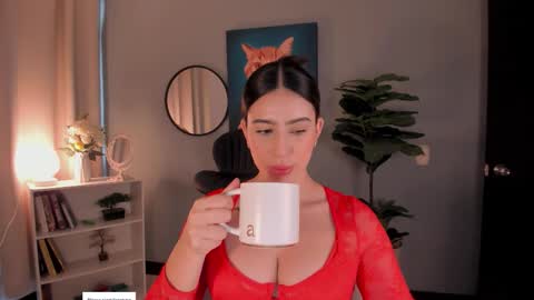 Snapshot of liapearce chatting on 11.12.25 Lia online show from 11.12.25