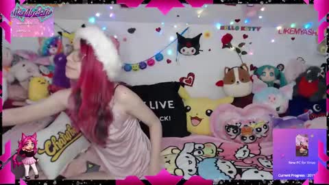 Snapshot of likemyashe chatting on 12.15.24 LikeMyAshe online show from 12.15.24