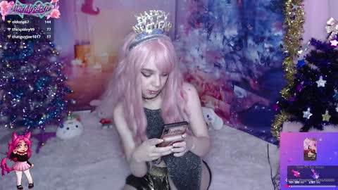 Snapshot of likemyashe chatting on 01.01.25 LikeMyAshe online show from 01.01.25