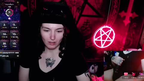 Snapshot of lilithara666 chatting on 10.20.25 Brandi online show from 10.20.25