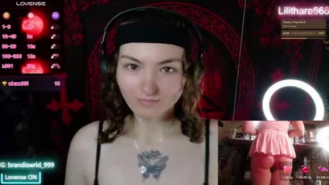 Snapshot of lilithara666 chatting on 11.29.25 Brandi online show from 11.29.25