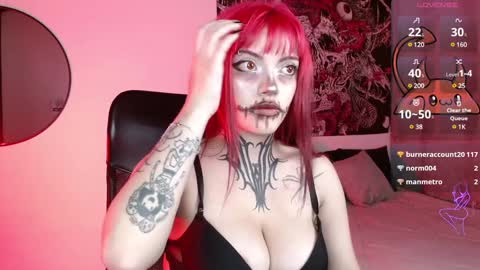 Snapshot of lilithmadness chatting on 01.09.25 Lilith online show from 01.09.25