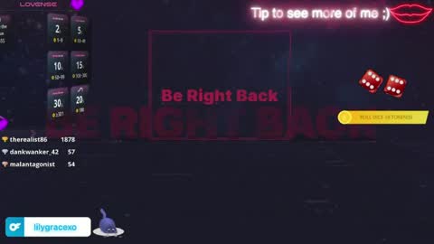 Snapshot of lilygracexoxo chatting on 06.14.26 Lily Grace online show from 06.14.26