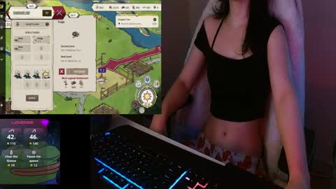 Snapshot of lilythrone chatting on 01.16.26 Lily Rone online show from 01.16.26