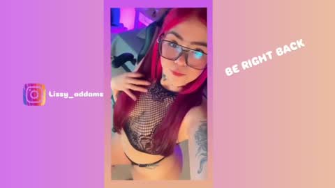 Snapshot of lissy_addams chatting on 02.23.25 Lissy online show from 02.23.25