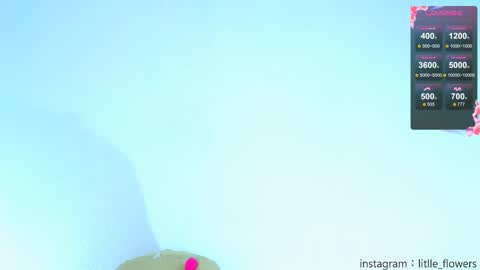 Snapshot of litlle_flowers chatting on 10.09.25 Lana online show from 10.09.25