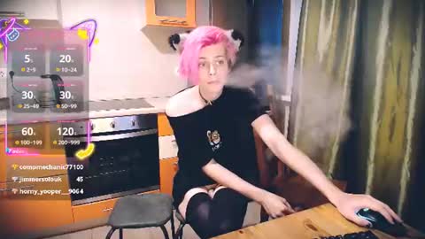 Snapshot of littlepinkcat chatting on 07.31.26 Felix online show from 07.31.26