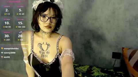 Snapshot of lizzielight chatting on 12.10.24 LizzieLight online show from 12.10.24