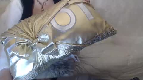 Snapshot of lokagold chatting on 12.14.25 Lilu online show from 12.14.25