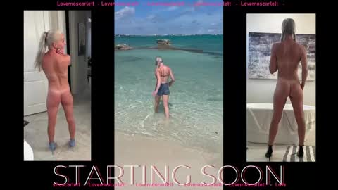 Snapshot of lovemoscarlett chatting on 01.18.25 Scarlett online show from 01.18.25