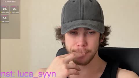 Snapshot of luca_syn chatting on 10.25.25 Luca S online show from 10.25.25