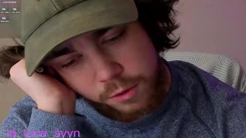 Snapshot of luca_syn chatting on 12.05.25 Luca S online show from 12.05.25