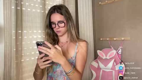 Lucie hot follow me on  online show from 09.16.25