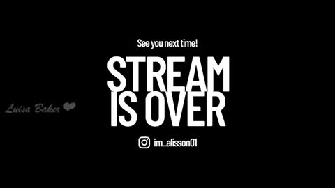 Snapshot of luisabaker chatting on 03.21.26 IG im alisson01 online show from 03.21.26