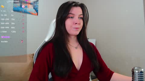 Snapshot of lunalovesuu chatting on 12.24.24 Luna online show from 12.24.24