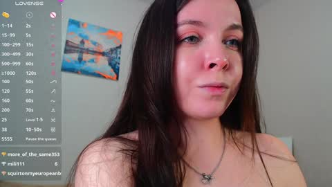 Snapshot of lunalovesuu chatting on 01.30.25 Luna online show from 01.30.25