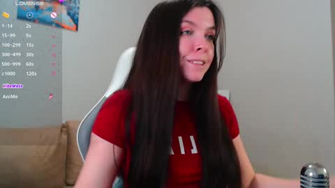 Snapshot of lunalovesuu chatting on 02.13.25 Luna online show from 02.13.25