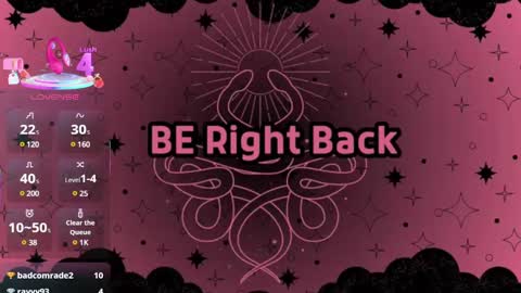 Snapshot of lyaa_collins_ chatting on 03.10.25 Lya online show from 03.10.25