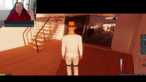 Snapshot of machinegun3dx chatting on 09.28.25 Andy online show from 09.28.25