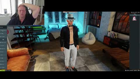 Snapshot of machinegun3dx chatting on 10.09.25 Andy online show from 10.09.25