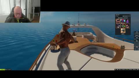 Snapshot of machinegun3dx chatting on 10.20.25 Andy online show from 10.20.25