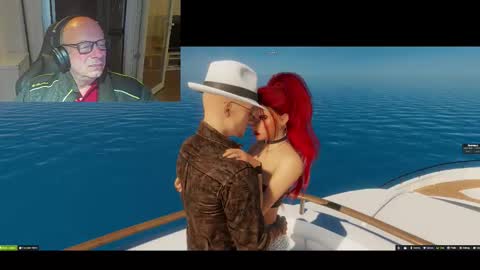 Snapshot of machinegun3dx chatting on 10.28.25 Andy online show from 10.28.25