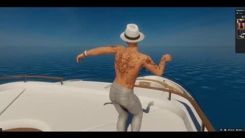 Snapshot of machinegun3dx chatting on 10.29.25 Andy online show from 10.29.25