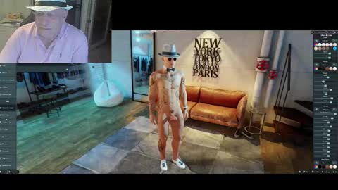 Snapshot of machinegun3dx chatting on 11.03.25 Andy online show from 11.03.25