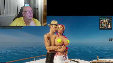 Snapshot of machinegun3dx chatting on 11.09.25 Andy online show from 11.09.25