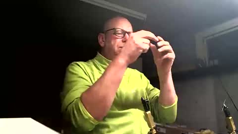 Snapshot of machinegun3dx chatting on 11.11.25 Andy online show from 11.11.25