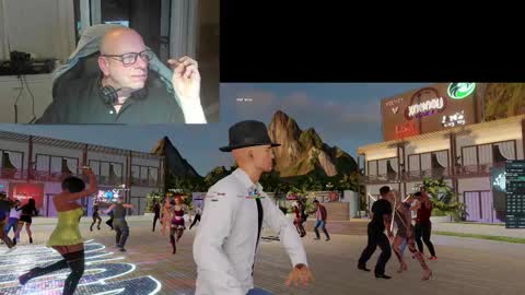 Snapshot of machinegun3dx chatting on 11.14.25 Andy online show from 11.14.25