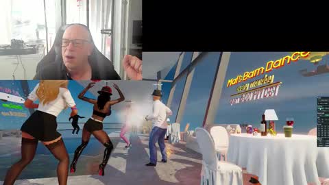 Snapshot of machinegun3dx chatting on 11.15.25 Andy online show from 11.15.25