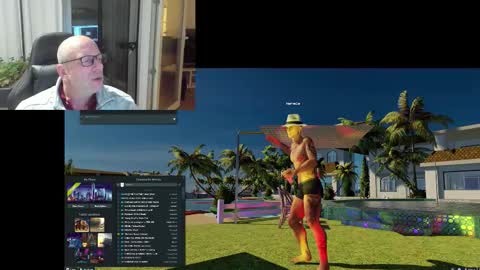 Snapshot of machinegun3dx chatting on 12.18.25 Andy online show from 12.18.25