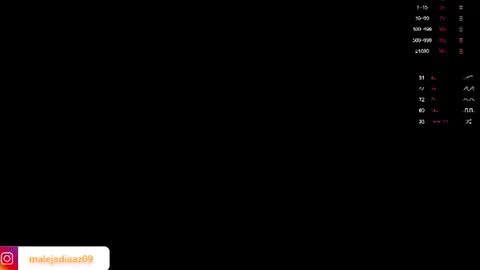 Snapshot of malejadiaz_ chatting on 07.27.26 Maleja Diaz online show from 07.27.26