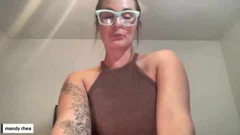 Snapshot of mandyrheaa chatting on 10.12.25 Mandy online show from 10.12.25