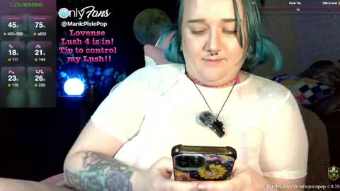 ManicPixiePop online show from 04.10.26