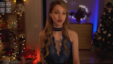 Snapshot of manifreyja chatting on 01.05.26 Amelie online show from 01.05.26