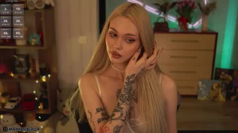 Snapshot of manifreyja chatting on 03.09.26 Amelie online show from 03.09.26