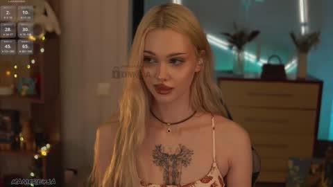 Snapshot of manifreyja chatting on 03.14.26 Amelie online show from 03.14.26