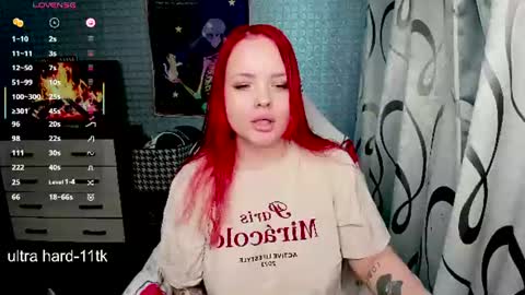 Snapshot of marcelinepeach chatting on 06.27.26 Sara online show from 06.27.26