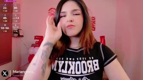 mariangeel_ online show from 02.18.25