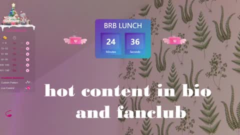 Snapshot of marie_diaze chatting on 12.25.24 Marie LEAVE YOUR WITH ME online show from 12.25.24