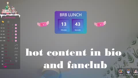 Snapshot of marie_diaze chatting on 12.28.24 Marie LEAVE YOUR WITH ME online show from 12.28.24