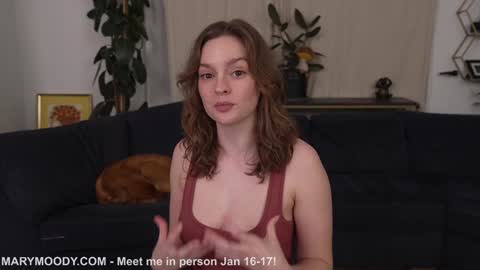 Snapshot of marymoody chatting on 01.07.26 Mary Moody online show from 01.07.26