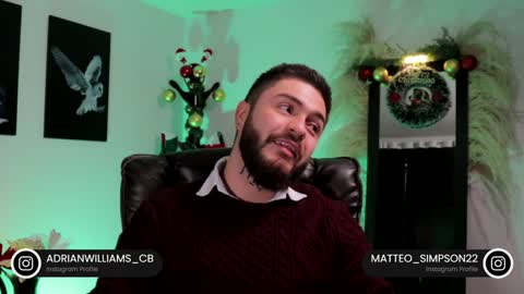 Matteo simpson online show from 12.17.24