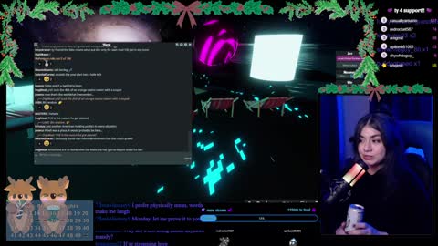 Snapshot of maudlinbrat chatting on 12.29.24 maudLin online show from 12.29.24