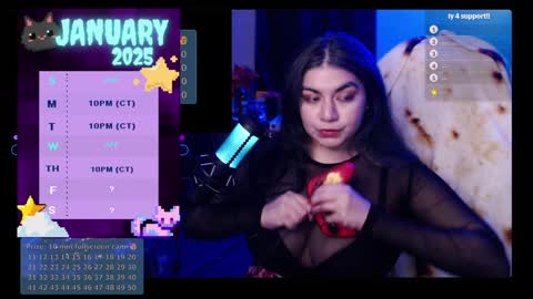 Snapshot of maudlinbrat chatting on 01.03.25 maudLin online show from 01.03.25