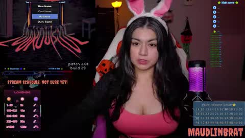 Snapshot of maudlinbrat chatting on 11.20.25 maudLin online show from 11.20.25