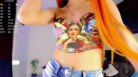 Snapshot of meelanyalejandraa chatting on 01.26.25 MelanyAlejandra online show from 01.26.25